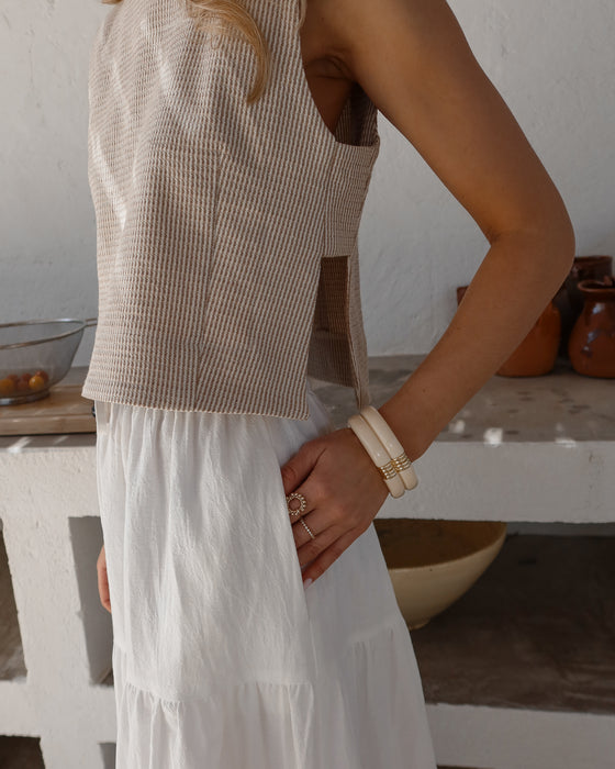 Jupe Olivia écrue