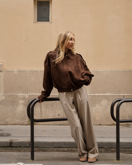 Atelier Simai, pantalon de tailleur Charles, made in France