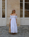 Atelier Simai : robe Fanny blanche, made in France