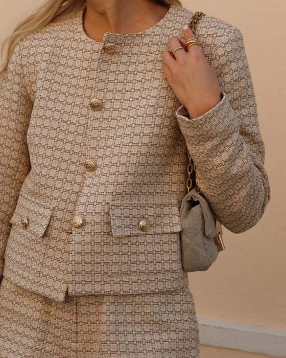 Veste Lily beige– Atelier Simai