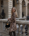 Atelier Simai : robe Serena sequin bronze