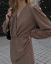 Atelier Simai : robe Stella bronze